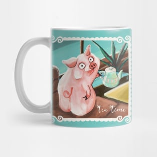 Tea Time with the pig Mug